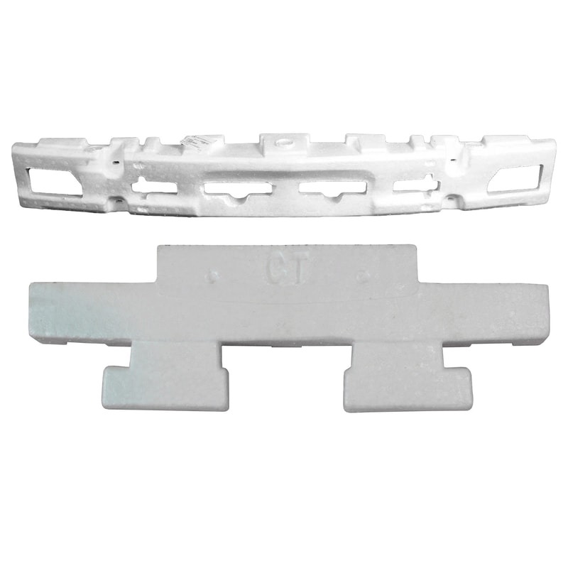 Front Bumper Absorber for Ford Mustang 2005-2009, Set of 2, Upper and Lower, Impact Resistant, Excludes Shelby Models, Replacement Set