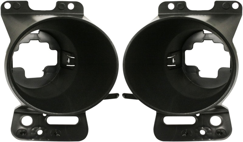 Fog Light Bracket Pair/Set for 2006-2008 Ford F-150 / Lincoln MARK LT, Right (Passenger) and Left (Driver) Replacement