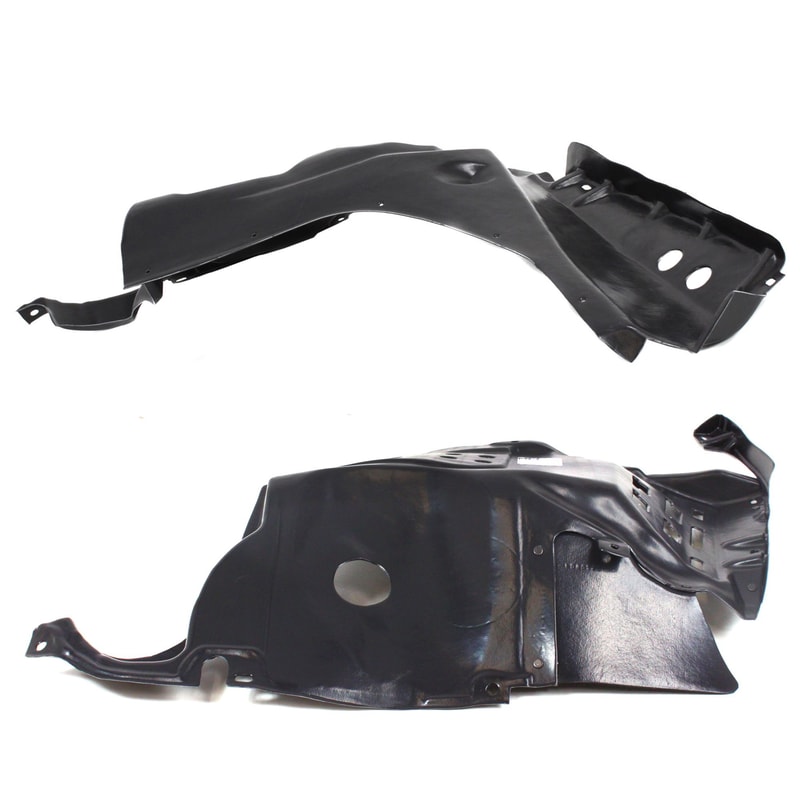 Engine Splash Shield Under Cover Pair/Set for 2001-2007 Ford Escape, Right (Passenger) and Left (Driver) Replacement