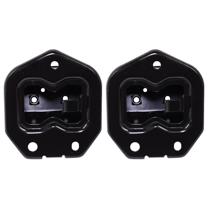 Front Bumper Bracket Pair/Set for Honda Civic 2006-2011, Right (Passenger) and Left (Driver), Coupe/Sedan Replacement