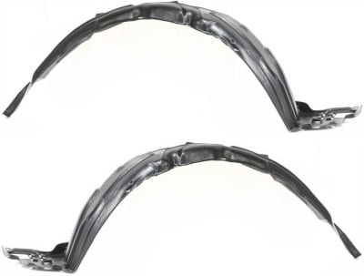Front Fender Liner Pair/Set for Honda Civic 2006-2011 Right (Passenger) and Left (Driver) Replacement