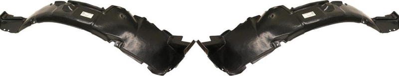Front Fender Liner Pair/Set for Hyundai Elantra 2004-2006, Right (Passenger) and Left (Driver) Side Replacement