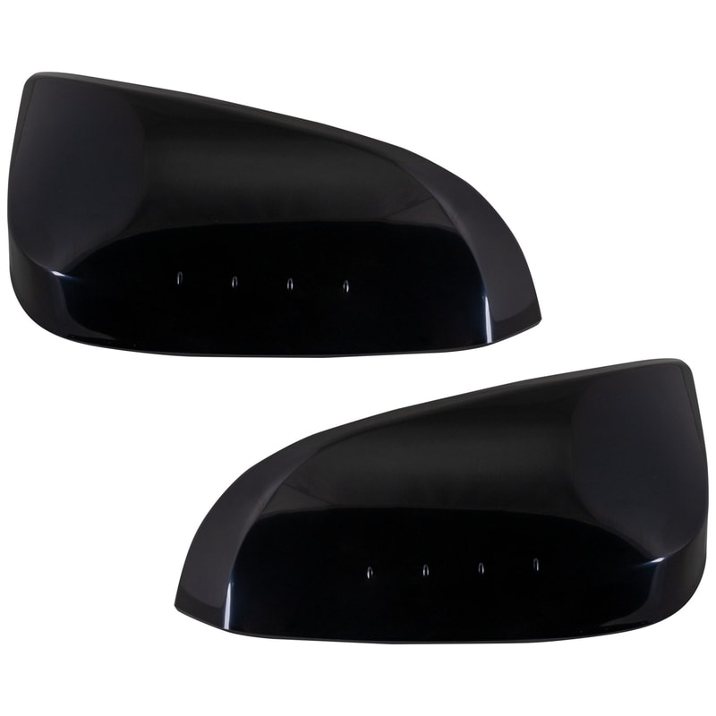 Mirror Cover Pair/Set for Toyota Highlander 2014-2019 Right (Passenger) & Left (Driver), Includes Hybrid Model, Paint to Match Replacement