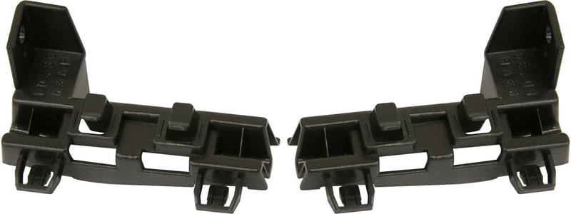 Front Bumper Bracket Pair/Set for Ford Explorer 2006-2010, Right (Passenger) and Left (Driver) Side Reinforcement, Plastic Replacement