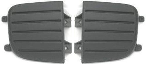 Front Fog Light Cover for Nissan Pathfinder 1999-2004 / Pathfinder Armada 2004, Right (Passenger) & Left (Driver), Black Replacement Pair/Set