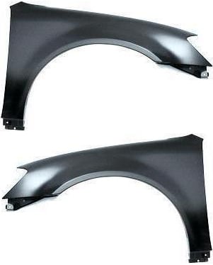 Front Fender Pair/Set for 2002-2006 Nissan Altima, Right (Passenger) and Left (Driver), Primed (Ready to Paint) Replacement