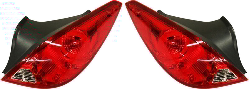 Tail Light Assembly for 2009 Pontiac G6 Coupe, Right (Passenger) and Left (Driver) Side, Replacement Pair/Set