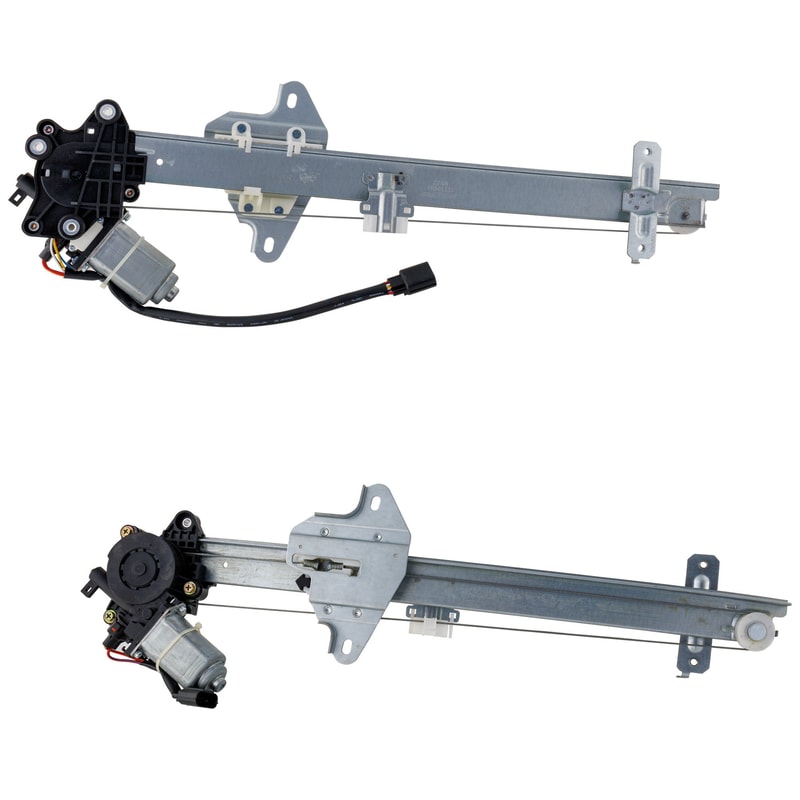 Front Window Regulator Power Motor for Acura TLX 2015-2020, Right (Passenger) and Left (Driver), 6 Pins, Replacement Pair/Set
