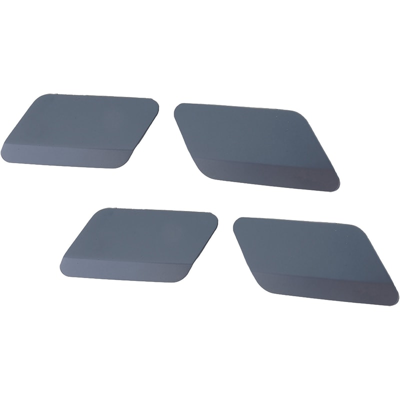 Headlight Washer Cover Pair/Set for BMW X4 2015-2018, Right (Passenger) and Left (Driver) without Headlight Washer Holes, Replacement