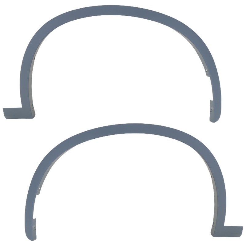 Front Wheel Opening Molding Pair/Set for BMW X1 2017-2022, Right (Passenger) and Left (Driver), with M Package Replacement