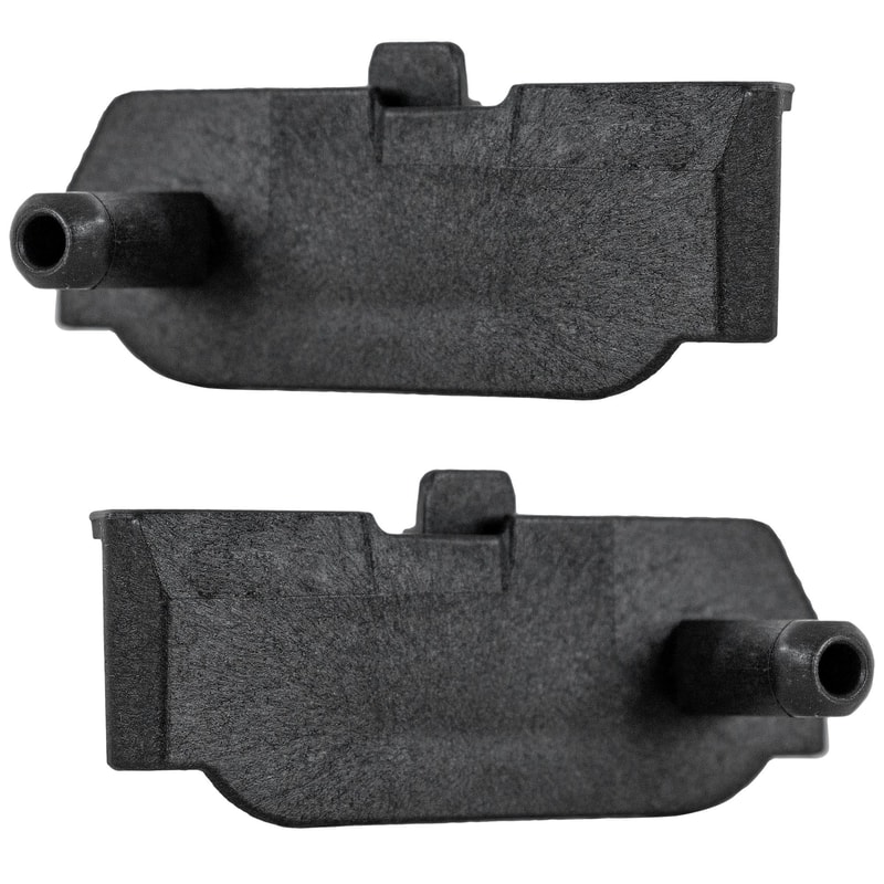 Upper Radiator Support Bracket Pair/Set for Buick Malibu 2016-2023 and Lacrosse 2017-2019, Right (Passenger) and Left (Driver) Sides, Replacement