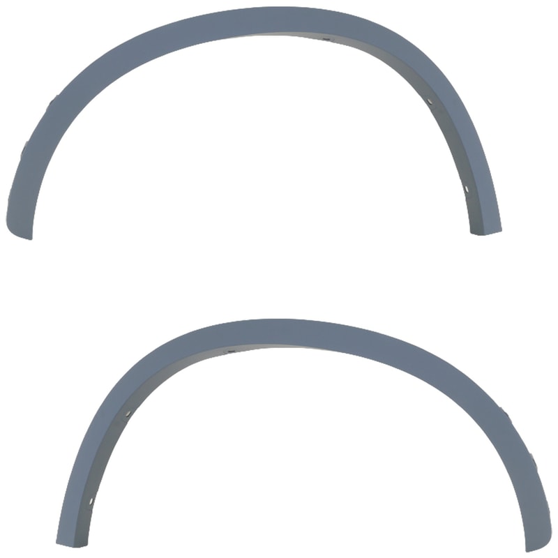 Rear Wheel Opening Molding Pair/Set for BMW X1 (2017-2022), Right (Passenger) and Left (Driver), with M Package - Replacement