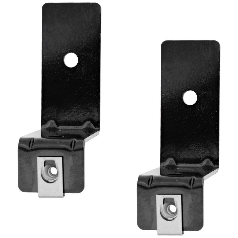 Front Bumper Bracket Pair/Set for 2014-2019 Chevrolet Impala, 2018-2019 Cadillac XTS, Right (Passenger) and Left (Driver) Outer Replacement