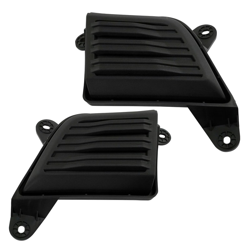 Fog Light Cover Replacement Pair/Set for Chevrolet Silverado 1500 (2019-2021), Silverado 1500 LTD (2022), Right (Passenger) and Left (Driver)