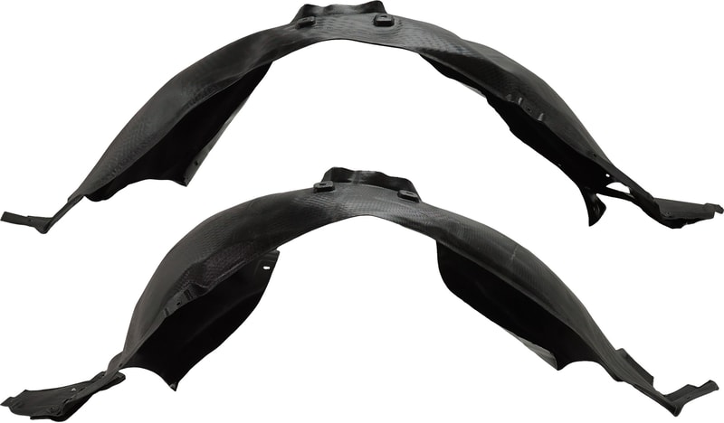Front Fender Liner Pair/Set for Chevrolet Cruze/Cruze Limited 2011-2016, Right (Passenger) and Left (Driver), without Insulation Foam, Replacement