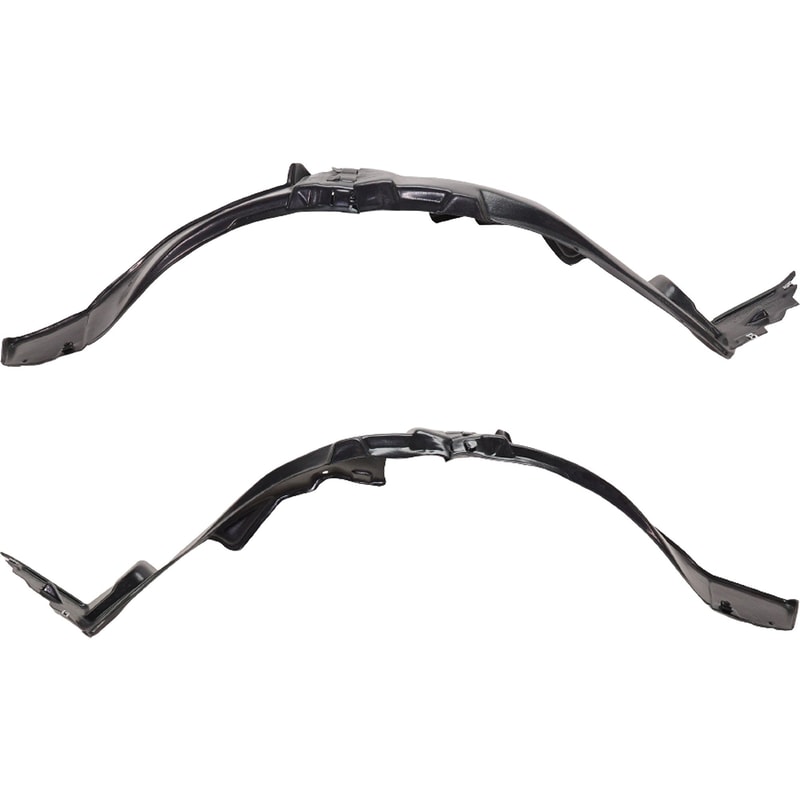 Front Fender Liner Pair/Set for Chevrolet Spark LT/LS Models, 2016-2019, Right (Passenger) and Left (Driver) Side Replacement