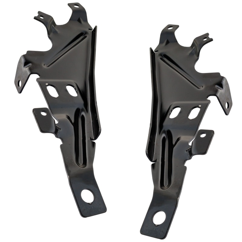 Rear Bumper Bracket Pair/Set for Chevrolet Colorado 2017-2022, Upper, Right (Passenger) and Left (Driver), ZR2 Model, without Parking Aid Sensor Holes Replacement