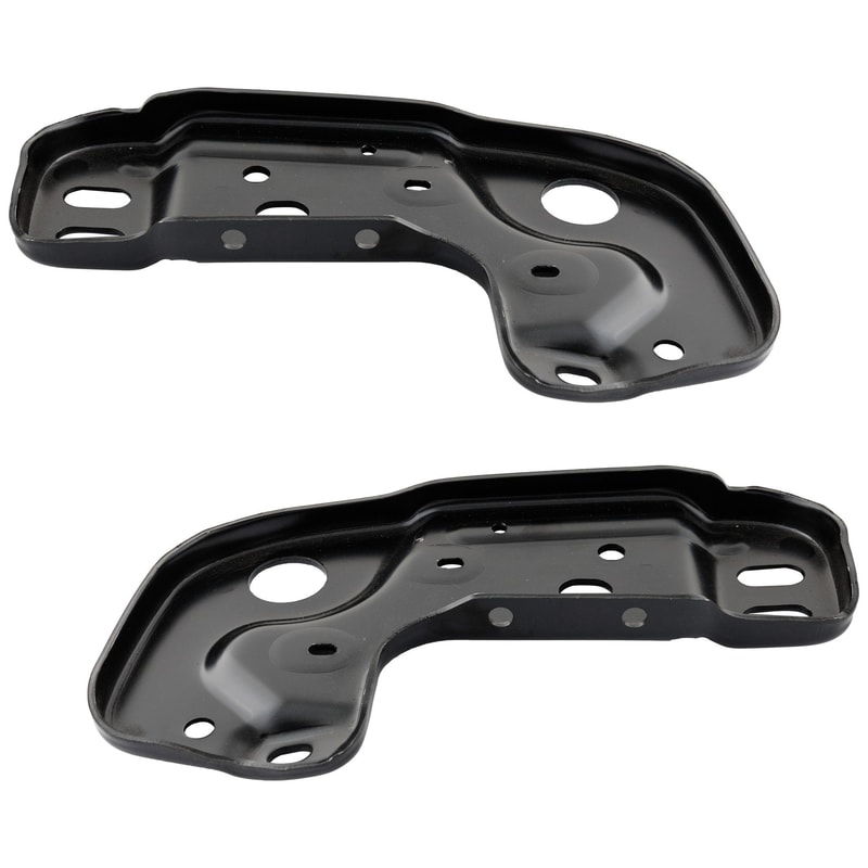 Lower Rear Bumper Bracket Pair/Set for GMC Canyon/Chevrolet Colorado 2015-2022, Right (Passenger) and Left (Driver), 2015-2018 Without Parking Aid Sensor Holes Replacement