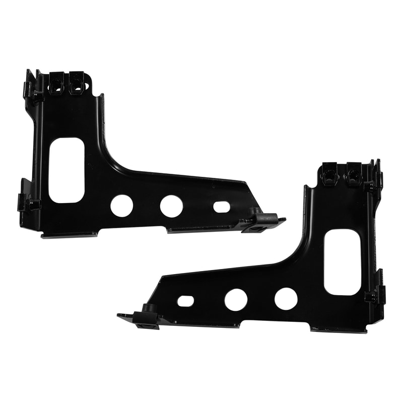 Rear Bumper Bracket Pair/Set for GMC Canyon/Chevrolet Colorado 2015-2022, Outer, Right (Passenger) and Left (Driver), without Parking Aid Sensor Holes (2015-2018) Replacement