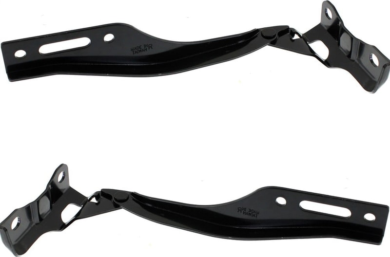 Hood Hinge Pair/Set for 2007-2013 Acura MDX, Right (Passenger) and Left (Driver) Sides, Replacement