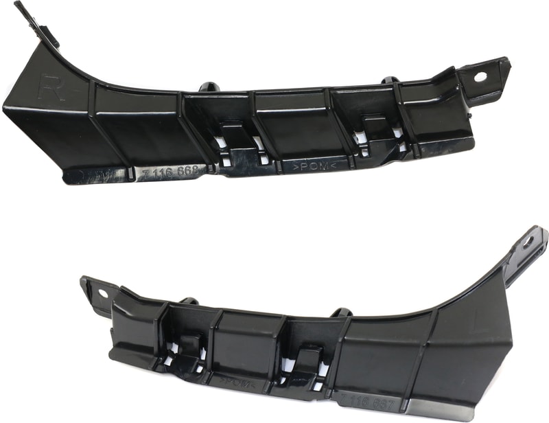 Pair/Set - Front Bumper Bracket for BMW X5 2004-2006, Right (Passenger) and Left (Driver) Support Cover Replacement Set