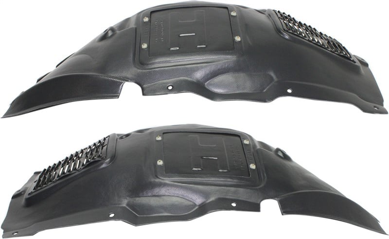Front Fender Liner Pair/Set for BMW 3-Series 2012-2018, Right (Passenger) and Left (Driver), Front Upper Section, Sedan/Wagon Replacement Models: for 320i, 328i, 335i, 340i