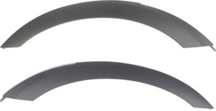 Rear Wheel Opening Molding for BMW X3 2004-2010, Right (Passenger) and Left (Driver), Without Aero Pair/Set Replacement