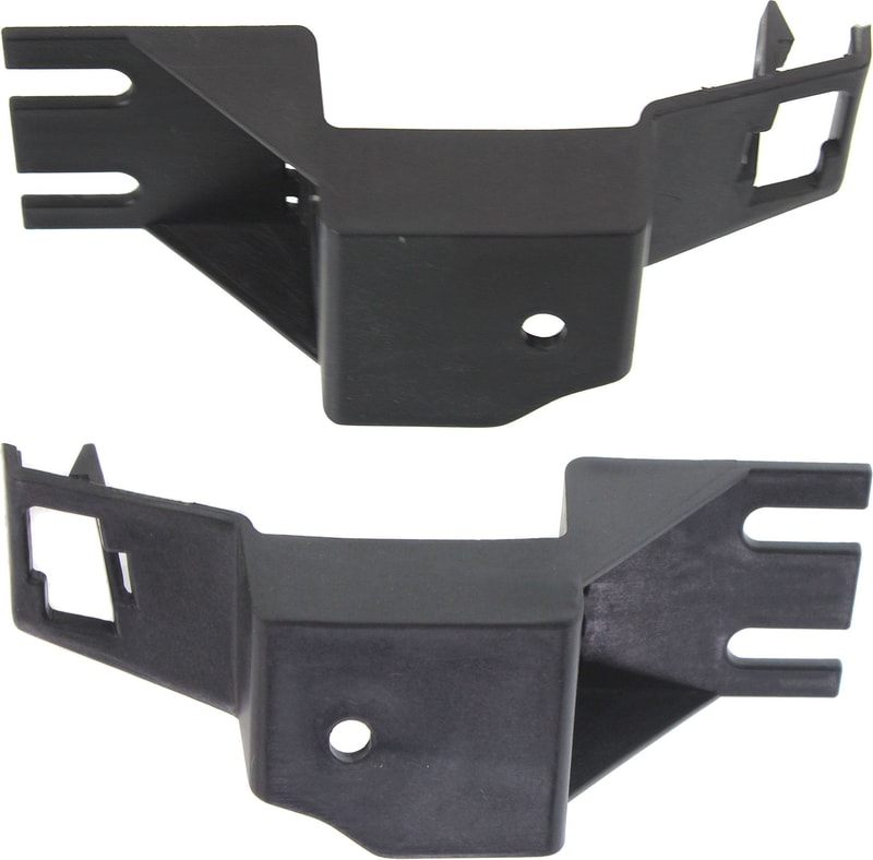 Front Bumper Bracket Pair/Set for Chevrolet Impala 2014-2020 / Impala ECO 2014, Right (Passenger) and Left (Driver) Side Reinforcement, Plastic Replacement