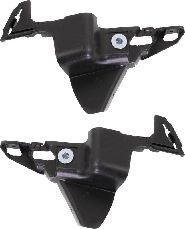 Front Bumper Bracket Lower Reinforcement Pair/Set for 2010-2015 Chevrolet Camaro Convertible/Coupe, Right (Passenger) and Left (Driver) Replacement