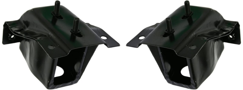 Replacement Rear Bumper Bracket Pair/Set for Chevrolet Express/Savana Van 1996-2023, Right (Passenger) and Left (Driver), Inner