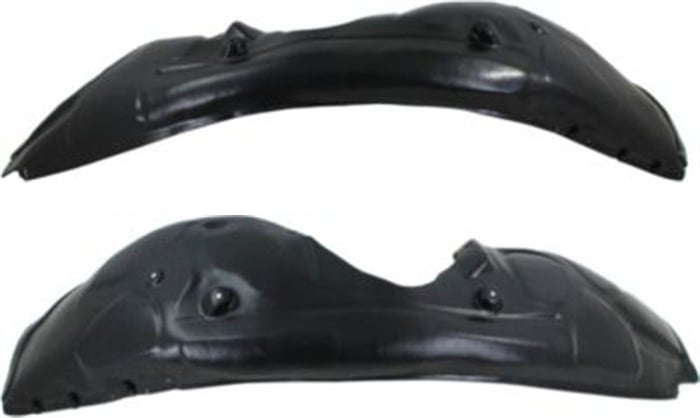 Front Fender Liner for Dodge Charger 2011-2014 Right (Passenger) and Left (Driver), Polyethylene, Vacuum Form Pair/Set, Replacement