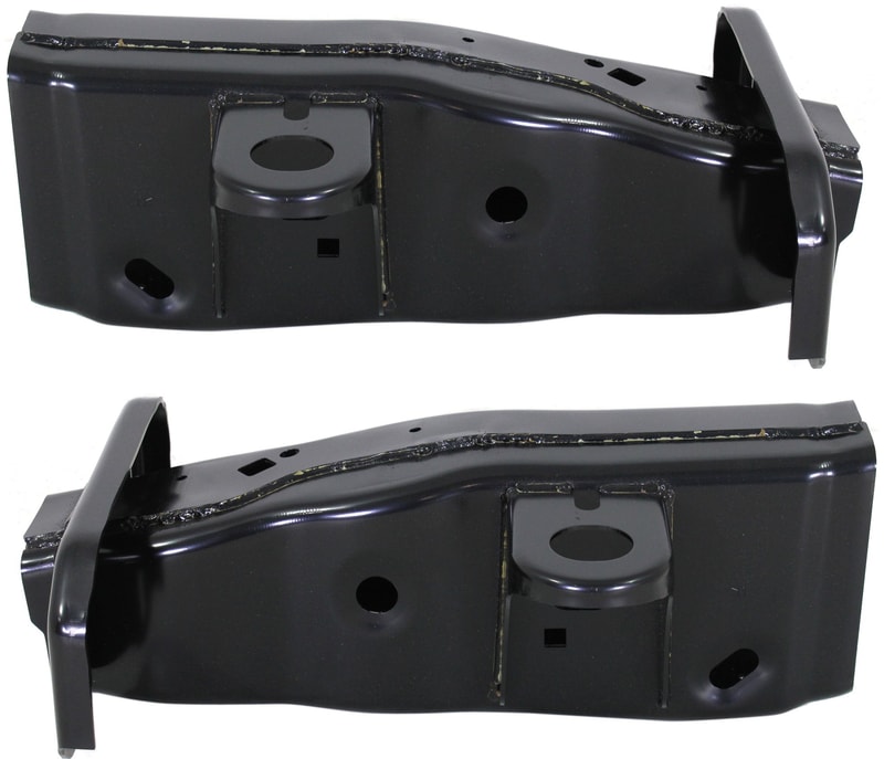 Pair/Set - Front Bumper Bracket Right (Passenger) and Left (Driver) for Ford F-150 2009-2014, Frame Rail Repair Set, Replacement
