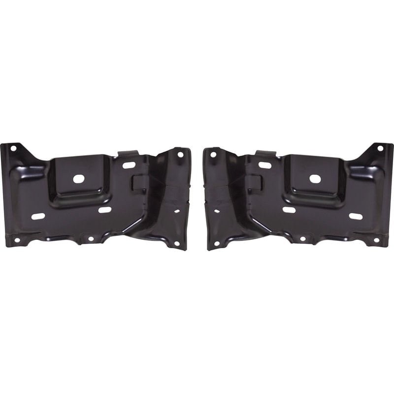 Pair/Set - Front Bumper Bracket for Ford F-150 2015-2020, Right (Passenger) and Left (Driver), Steel Mounting Set, Fits Raptor Model 2018-2020, Replacement