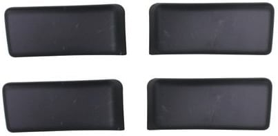 Front Bumper Molding Pair/Set for Ford F-150 2009-2014, Right (Passenger) and Left (Driver) Sides, Textured, Replacement