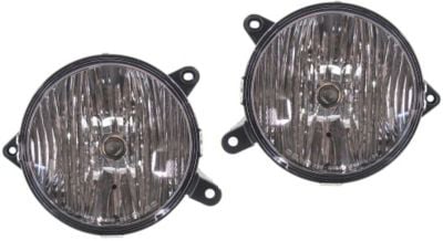 Front Fog Light Assembly for Ford Mustang GT Model 2010-2012, Right (Passenger) and Left (Driver), Replacement Pair/Set