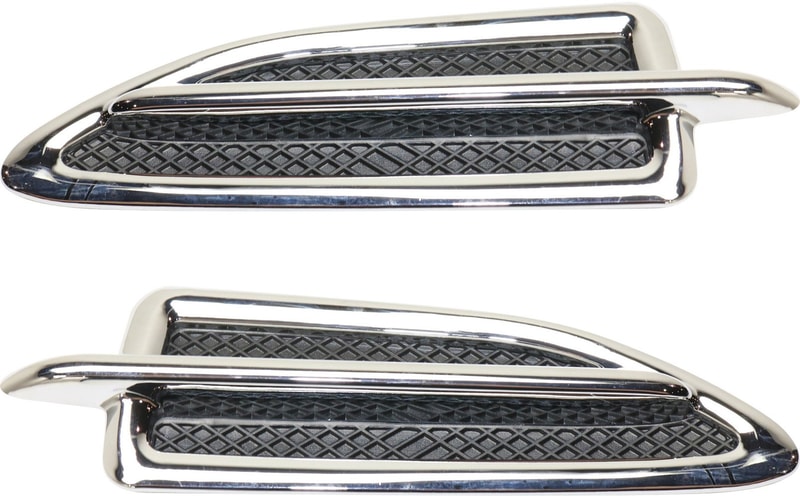 Fender Molding Pair/Set for Ford Escape 2013-2014, Right (Passenger) and Left (Driver) Side Moldings, Replacement Part