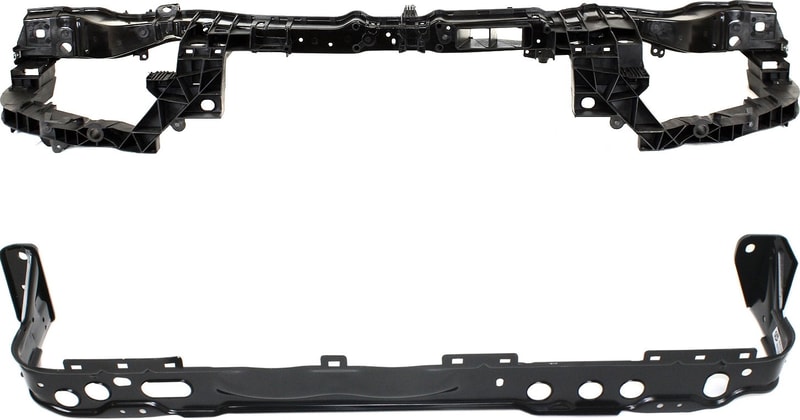 Steel Radiator Support Upper and Lower Set for Ford Focus 2012-2018, High-Quality Replacement