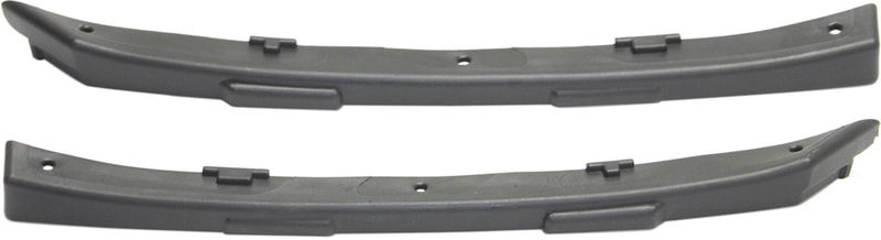 Front Bumper Bracket Pair/Set for 2011-2016 Hyundai Elantra Sedan, Right (Passenger) and Left (Driver) Outer Cover, USA Built Vehicle Replacement