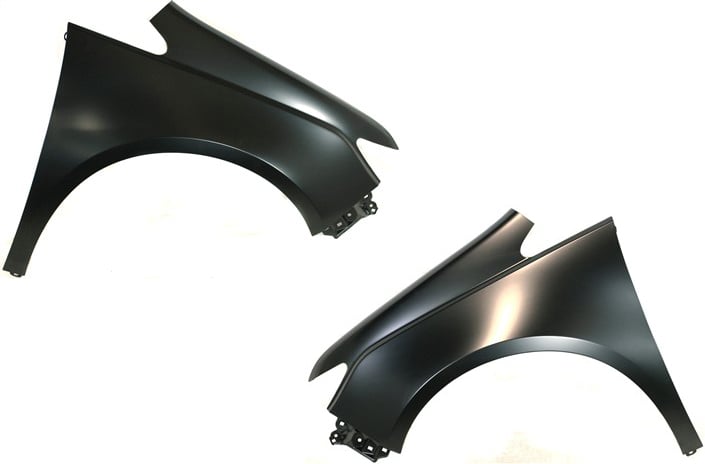 Front Fender Pair/Set for 2011-2013 Honda Odyssey, Right (Passenger) and Left (Driver), Primed (Ready to Paint) Replacement