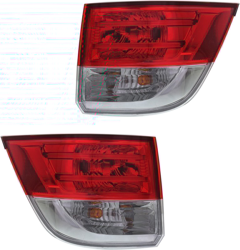 Tail Light Assembly Pair/Set for Honda Odyssey 2014-2017, Outer, Right (Passenger) and Left (Driver), Replacement