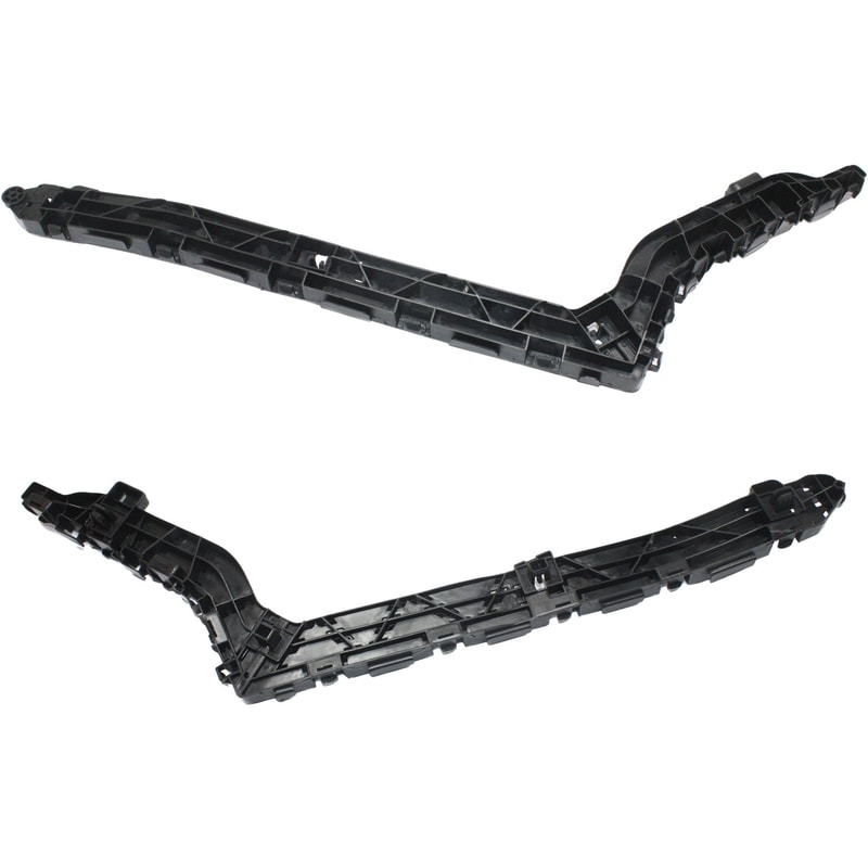 Rear Bumper Bracket Pair/Set for 2012-2014 Honda CR-V, Includes Right (Passenger) and Left (Driver) Spacers, Made from Plastic, Replacement