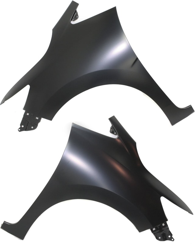 Front Fender Pair/Set for FIT 2015-2020, Right (Passenger) and Left (Driver), Primed (Ready to Paint), Steel Replacement