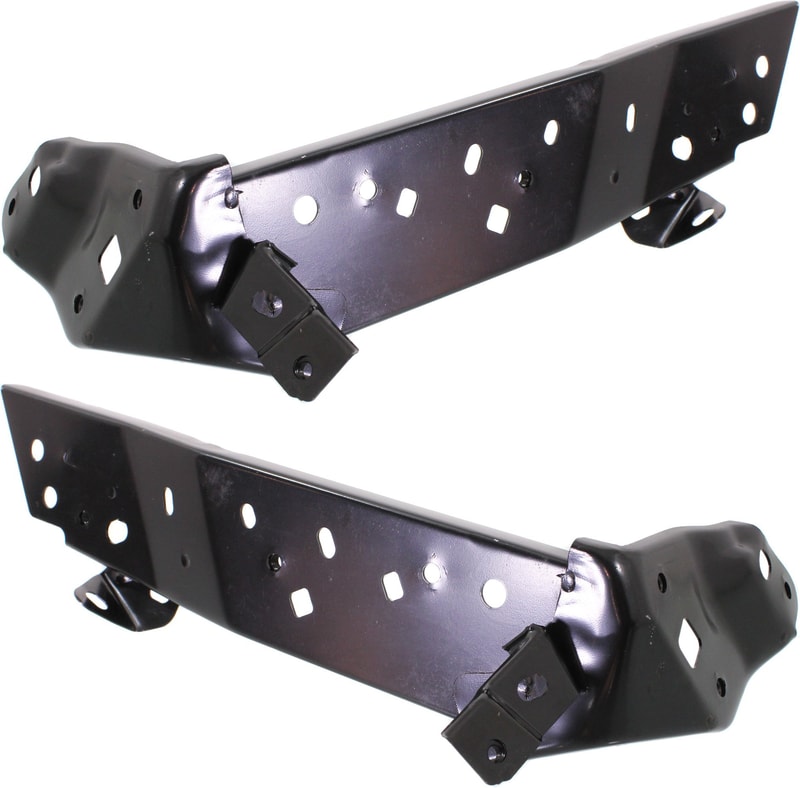 Front Bumper Bracket Pair/Set for 2013-2016 Mazda CX-5, Includes Right (Passenger) and Left (Driver) Fender Stay, Made of Durable Plastic, Replacement