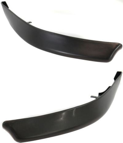 Pair/Set - Front Lower Valance for Mitsubishi Lancer 2008-2015, Right (Passenger) and Left (Driver) Air Dam, Primed (Ready to Paint), without Turbo, Excludes Evolution/Ralliart Models, Replacement