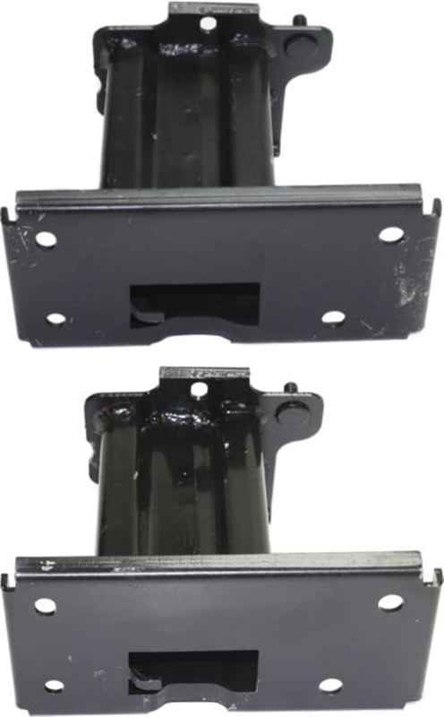 Front Bumper Bracket for Nissan Rogue 2014-2020 Right (Passenger) and Left (Driver), 2-Piece Pair/Set Replacement