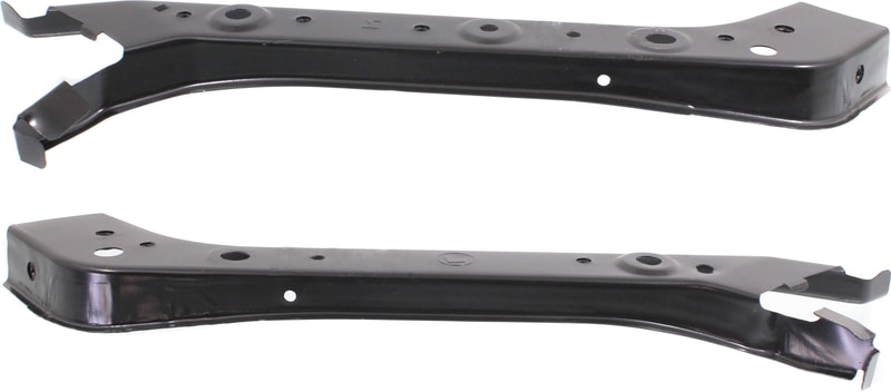 Upper Radiator Support Tie Bar Pair/Set for Nissan Juke 2011-2017, Right (Passenger) and Left (Driver), Steel Replacement