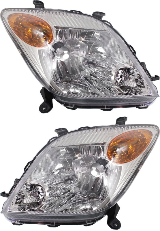 XA Headlight Pair/Set for 2006-2006, Right (Passenger) and Left (Driver) with Lens and Housing Replacement