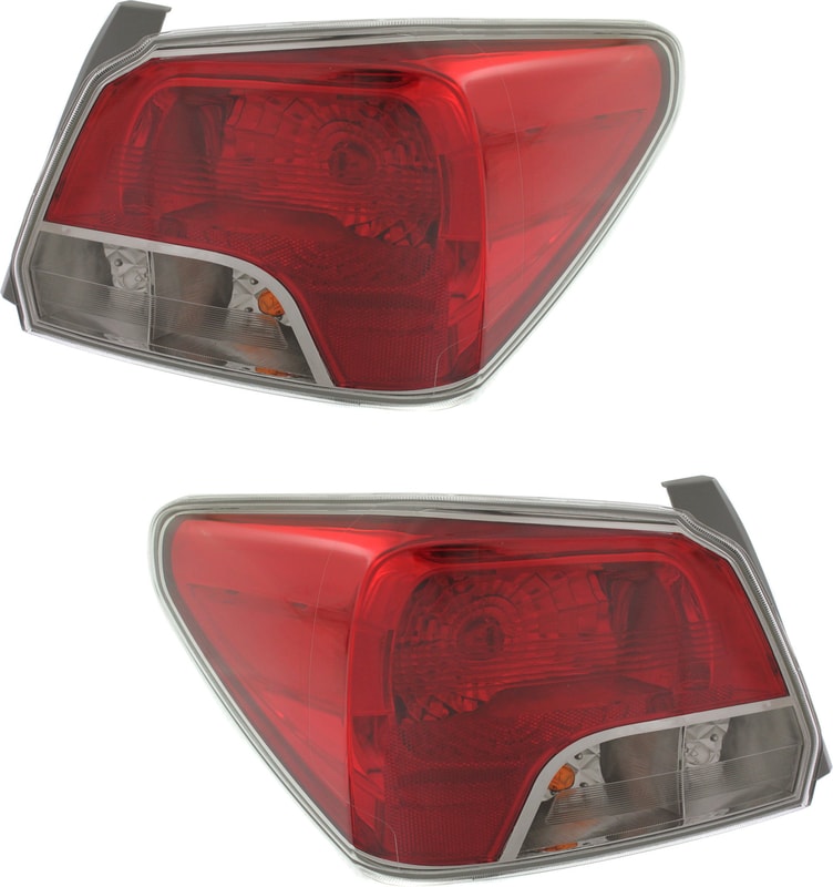Tail Light Assembly for Subaru Impreza 2012-2016, Halogen, Right (Passenger) and Left (Driver) Pair/Set of 2, Replacement
