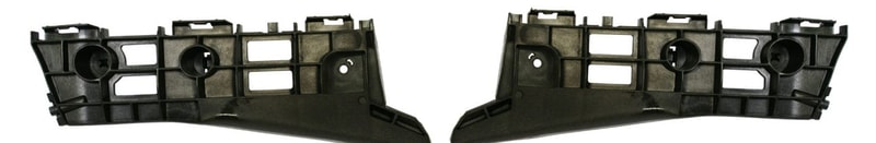 Front Bumper Bracket Pair/Set for Toyota Prius/Prius Plug-In 2010-2015, Includes Right (Passenger) and Left (Driver) Support, Replacement
