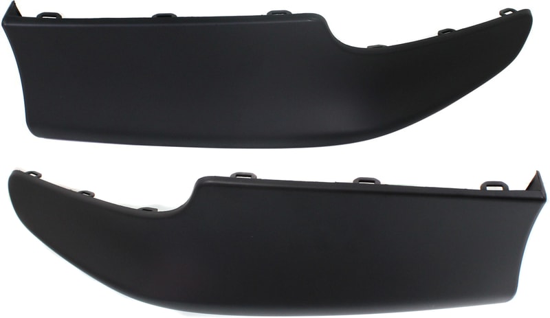 Front Lower Valance Pair/Set for 2011-2013 Toyota Corolla, Right (Passenger) and Left (Driver), Spoiler, Primed (Ready to Paint), S/XRS Models Replacement